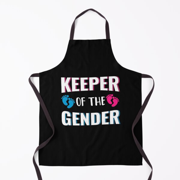 Item preview, Keeper of the Gender Funny Baby announcement gender reveal designed and sold by Artsy Apparels.
