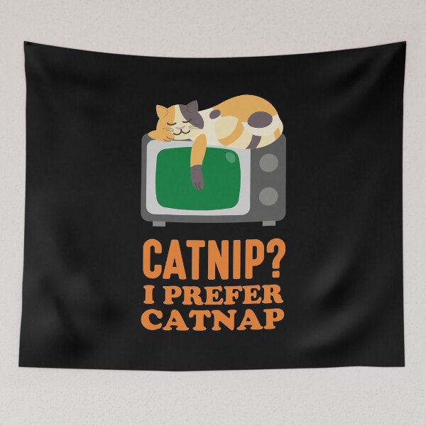 Item preview, Catnip and Catnap | Calico Cat | Custom Gift designed and sold by Fluffy-Vectors.