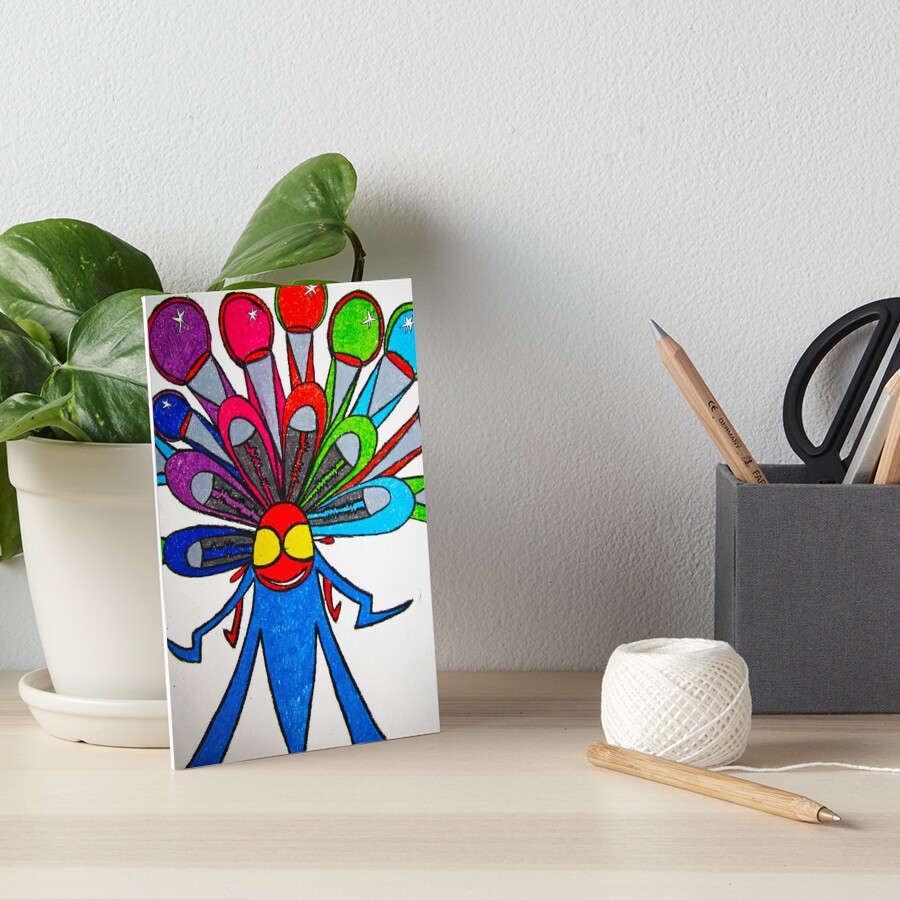 Item preview, Art Board Print designed and sold by CAFACES.