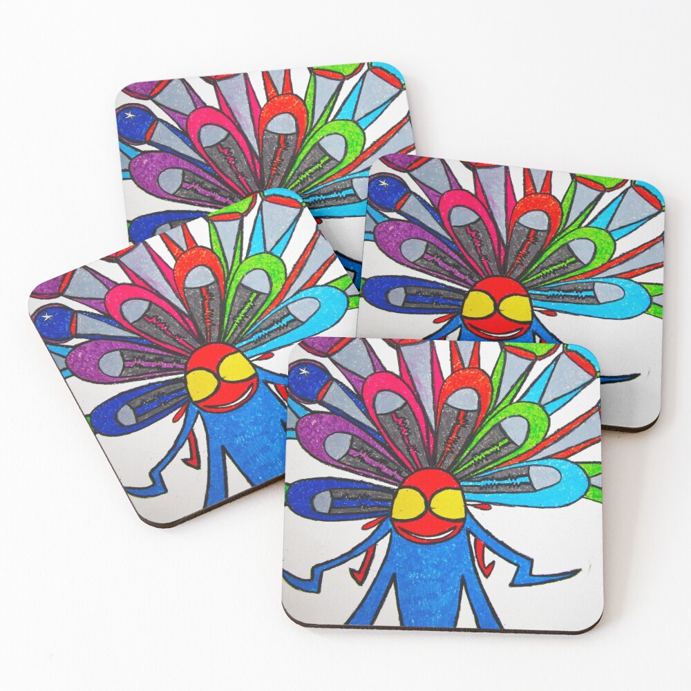 Item preview, Coasters (Set of 4) designed and sold by CAFACES.