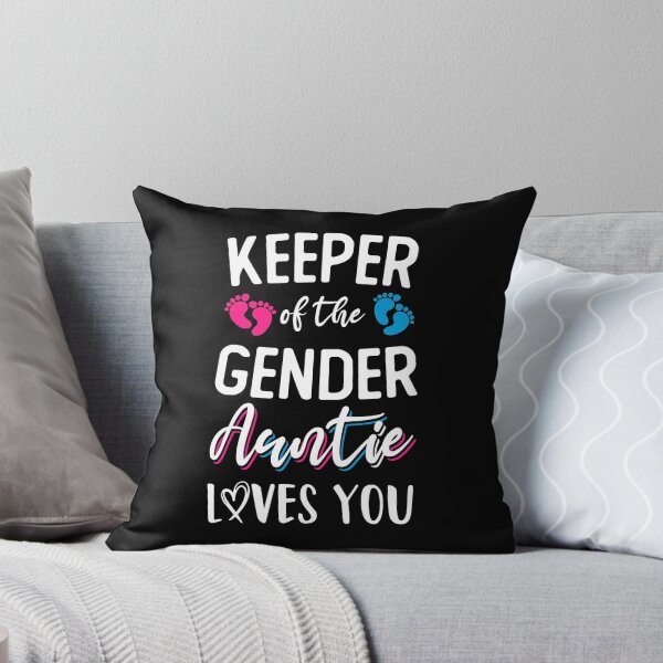 Item preview, Keeper of the Gender Auntie gender-reveal party boy or Girl designed and sold by Artsy Apparels.