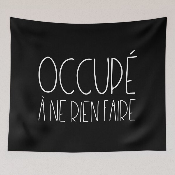 Item preview, Occupé à ne rien faire designed and sold by TheLemonBox.