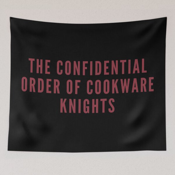 Item preview, The Confidential Order of Cookware Knights, or COCK, Steeles pots and pans, Belinda Blinked  designed and sold by SelfrontStudios.