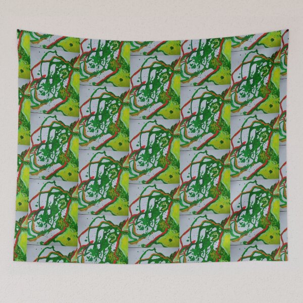 Item preview, Red In Green  designed and sold by Artcartstart.