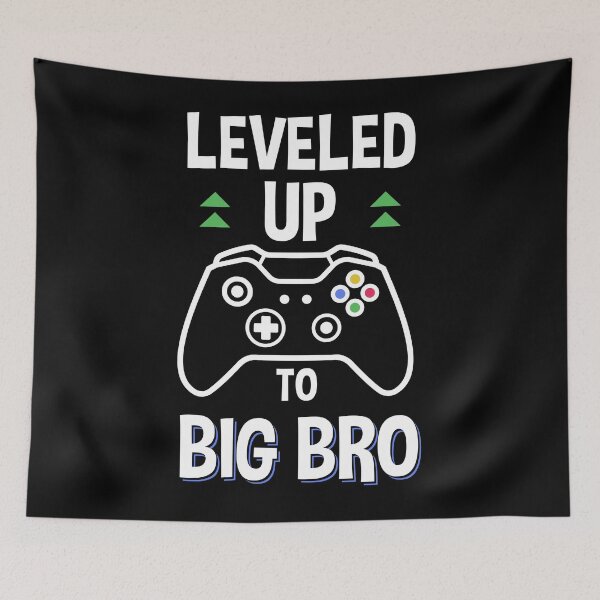 Item preview, Leveled Up To Big Bro Baby gender reveal video games designed and sold by Artsy Apparels.