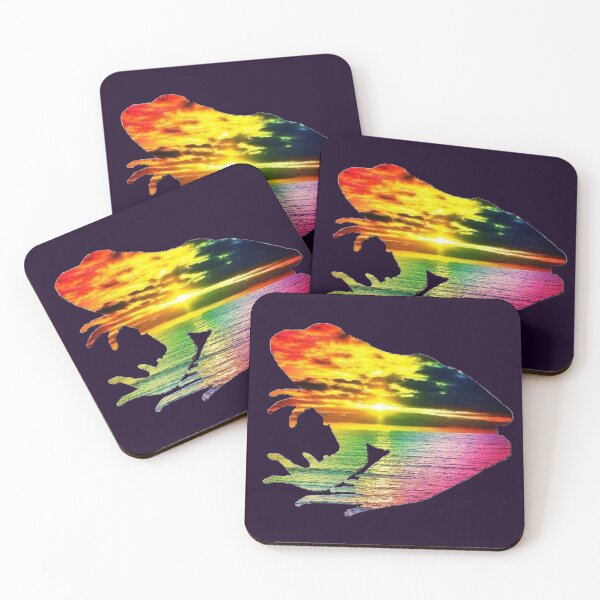 Item preview, SUNSET BULLFROG designed and sold by THE AMERICAN TEEVANGELIST.