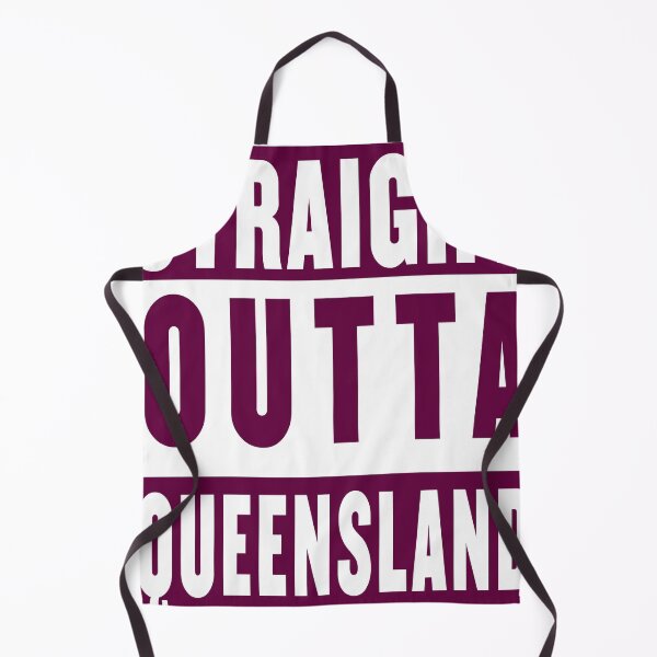 Item preview, straight outta queensland - dark designed and sold by fooleproof.