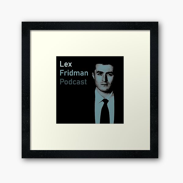 Lex Fridman Podcast Clock for Sale by kronotic