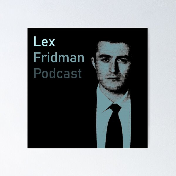 Item preview, Lex Fridman Podcast designed and sold by kronotic.