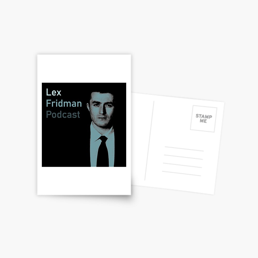 Lex Fridman Podcast Poster for Sale by kronotic