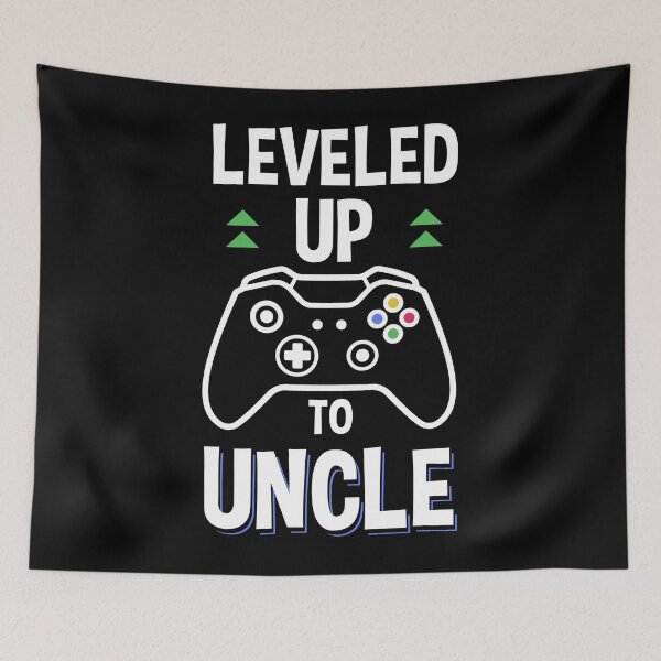 Item preview, I Leveled Up To Uncle soon to be Uncle video games designed and sold by Artsy Apparels.