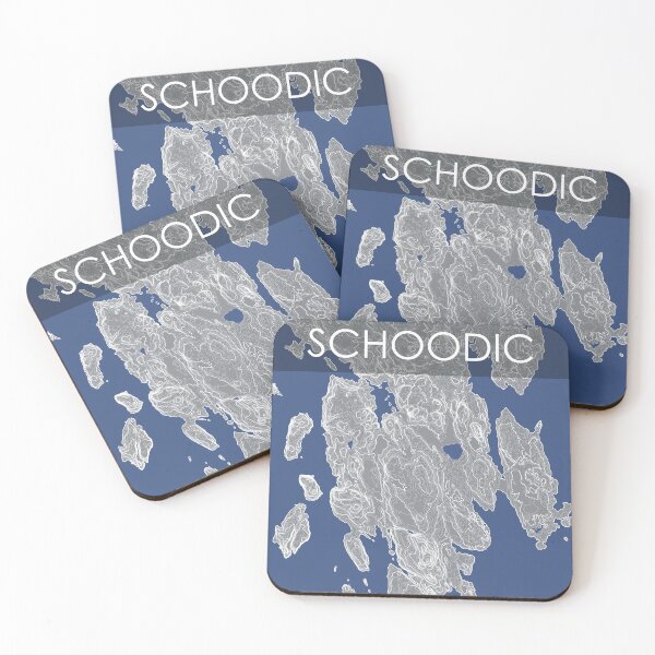 Item preview, Schoodic Topo designed and sold by hermitenvy.