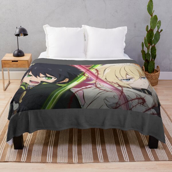 Item preview, Owari no Seraph Yuichiro and Mikaela Hyakuya Spread designed and sold by thePeachPit.