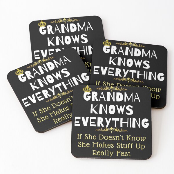 Item preview, Grandma Knows Everything designed and sold by Vibing-Right.