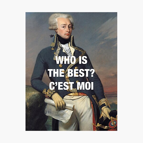 Item preview, Lafayette — C'est Moi designed and sold by mentomountains.