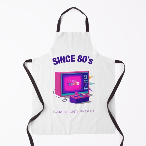 Item preview, Gamer and Proud since 80's - Old school gamer gift designed and sold by Xavier Vieira.