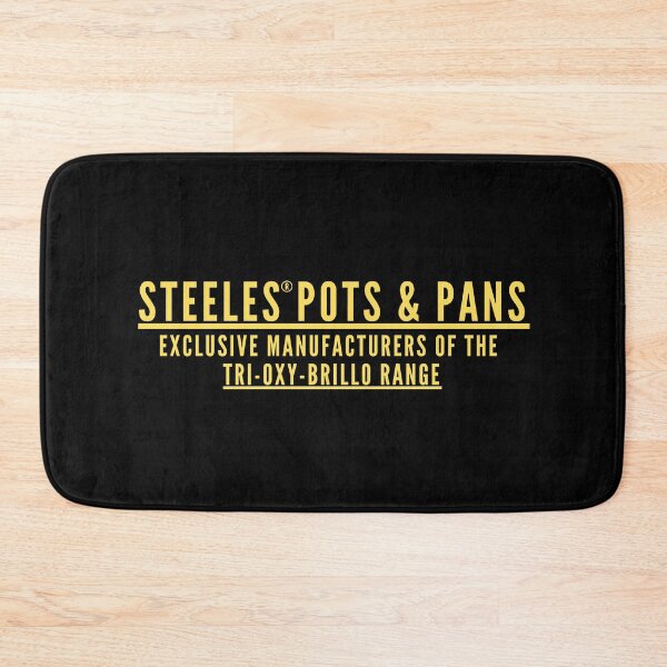 Item preview, Steeles pots and pans, Exclusive manufacturers of the  Tri-Oxy-brillo range,Belinda Blinked  designed and sold by SelfrontStudios.