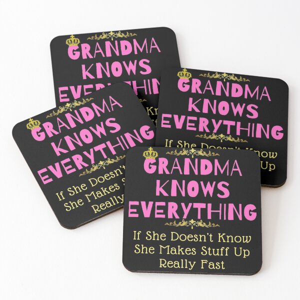 Item preview, Grandma Knows Everything designed and sold by Vibing-Right.