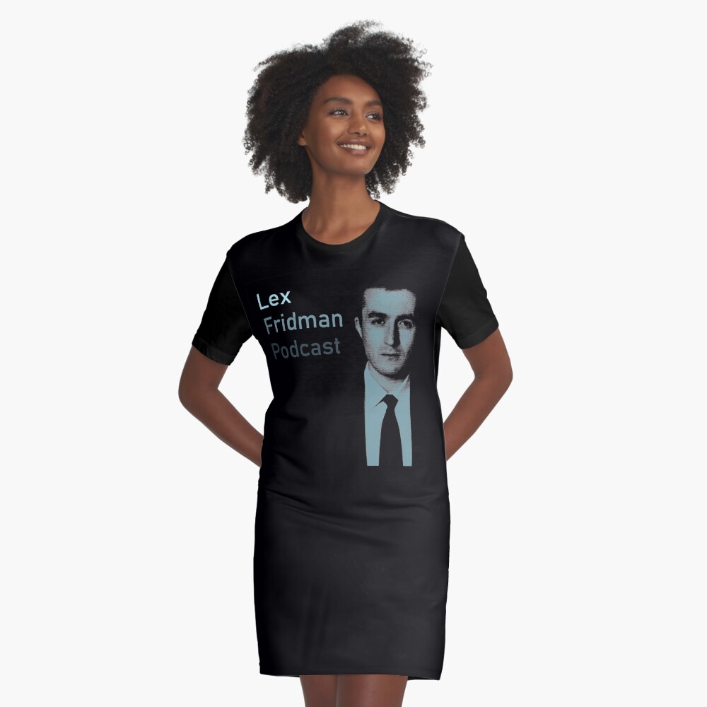 Lex Fridman Podcast Active T-Shirt for Sale by kronotic