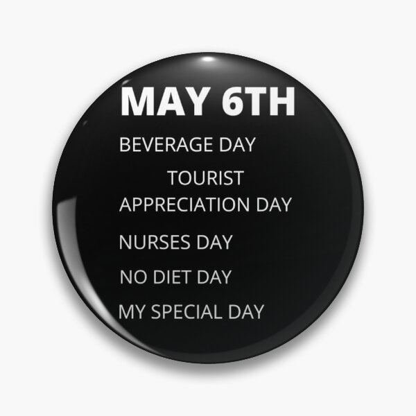 Item preview, Daily holidays - May 6th designed and sold by edwardtiptonart.