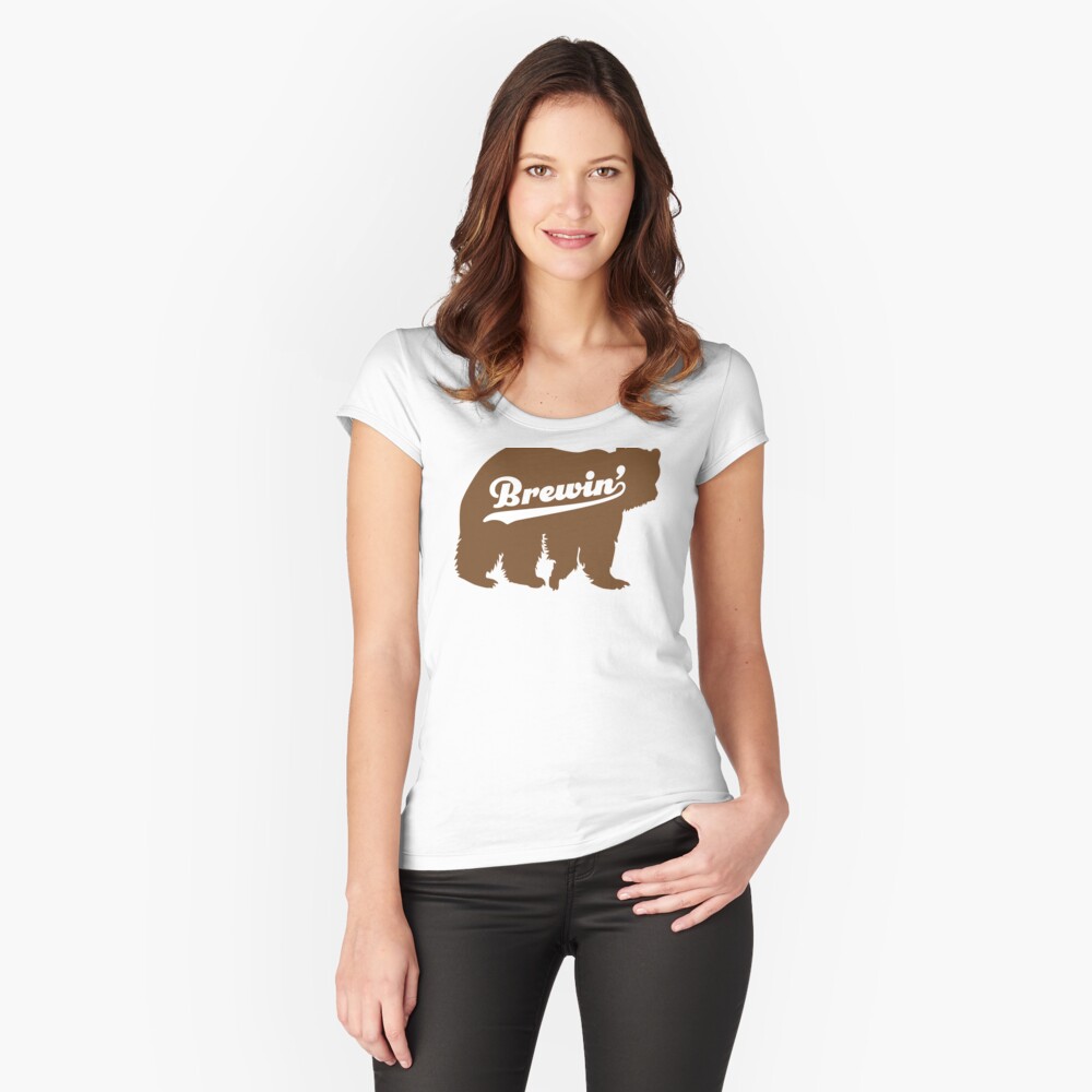 Item preview, Fitted Scoop T-Shirt designed and sold by z7arts.