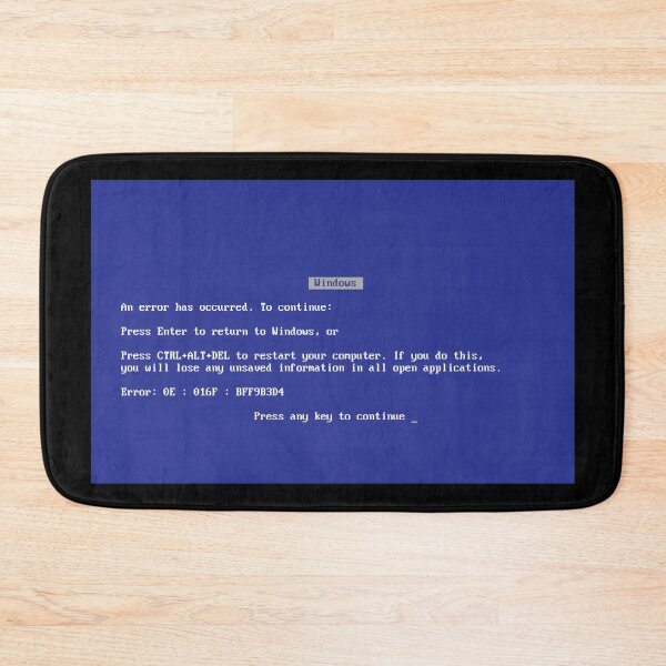 Item preview, Blue Screen of Death designed and sold by avidfan2000.