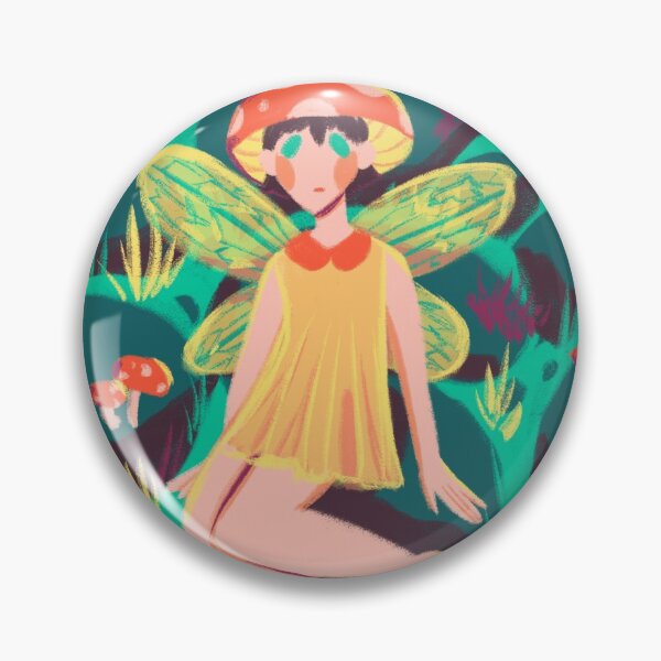 Item preview, Fairy With A Mushroom Hat designed and sold by JacoSparce.