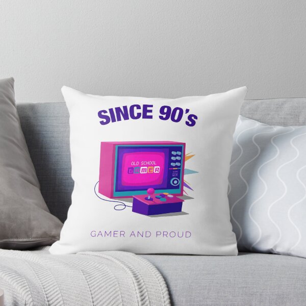 Item preview, Gamer and Proud since 90's - Old school gamer gift designed and sold by Xavier Vieira.
