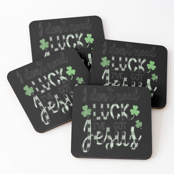 Item preview, I Don't Need Luck I Have Jesus Christian St Patrick's Day  designed and sold by saigeorion.