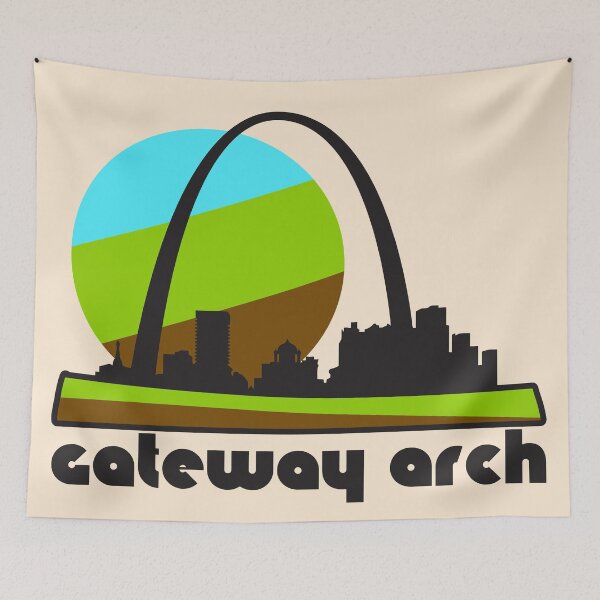 Item preview, Retro Gateway Arch ))(( Tourist Souvenir National Park Design designed and sold by acquiesce13.