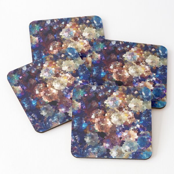 Item preview, Summer glass glitter marble texture designed and sold by hobakmacha.