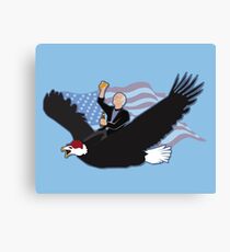 Larry David in America Canvas Print
