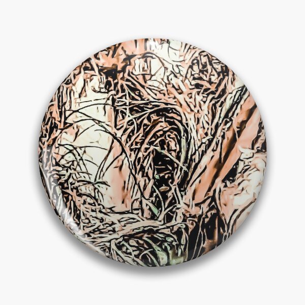 Item preview, Palm Peeling Bark Peach and Green designed and sold by Designs By YL.
