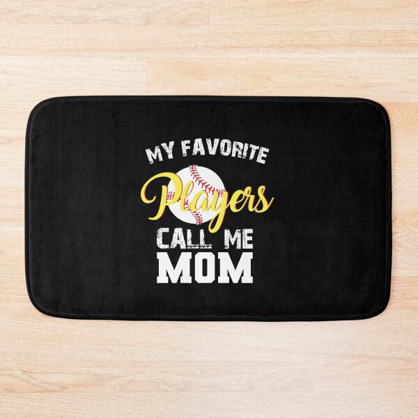 Item preview, My Favorite Players Call Me Mom Funny Baseball Softball Premium designed and sold by barayprint.