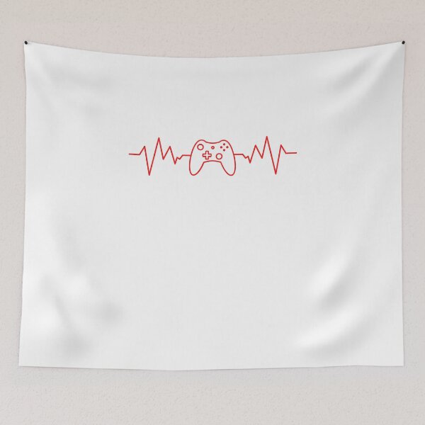 Item preview, Gaming is my heart beat designed and sold by Desandu.