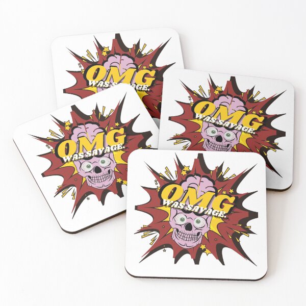 Item preview, OMG, WAS SAVAGE ,Brain Expulsion Amazing  designed and sold by lastechance.
