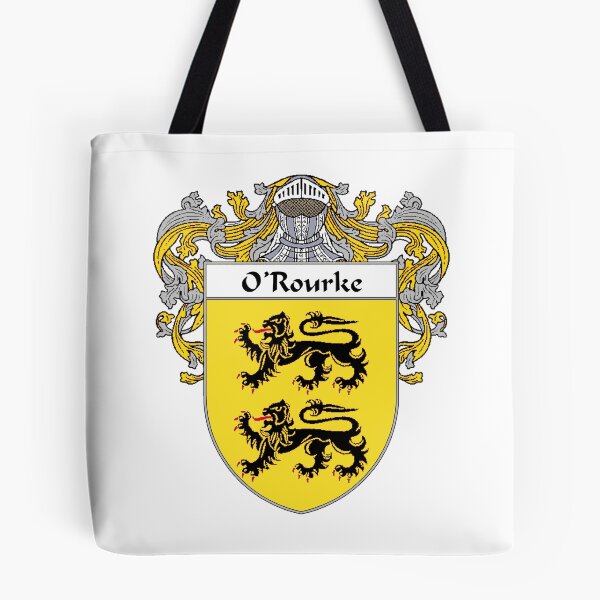 Item preview, O'Rourke Coat of Arms / O'Rourke Family Crest designed and sold by IrishArms.