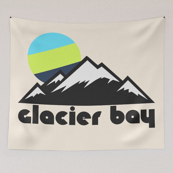 Item preview, Retro Glacier Bay ))(( Tourist Souvenir National Park Design designed and sold by acquiesce13.