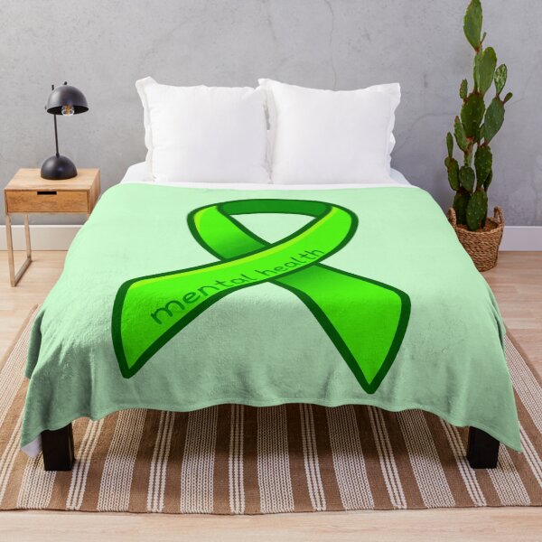 Item preview, Mental Health Awareness Ribbon designed and sold by leashonlife.