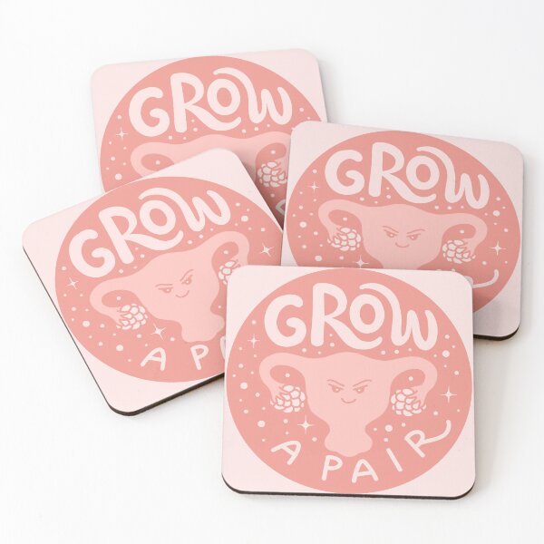 Item preview, Grow a pair angry uterus designed and sold by Theresa Ahlman.