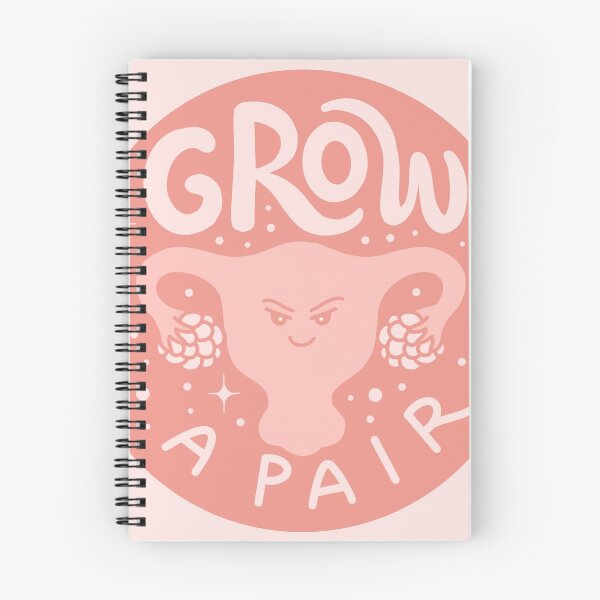 Item preview, Grow a pair angry uterus designed and sold by Theresa Ahlman.