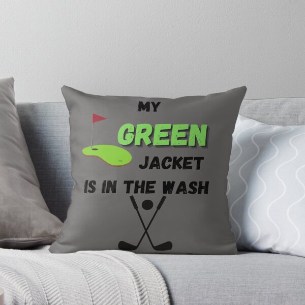 Item preview, My Green Jacket is in the Wash designed and sold by 52andretired.