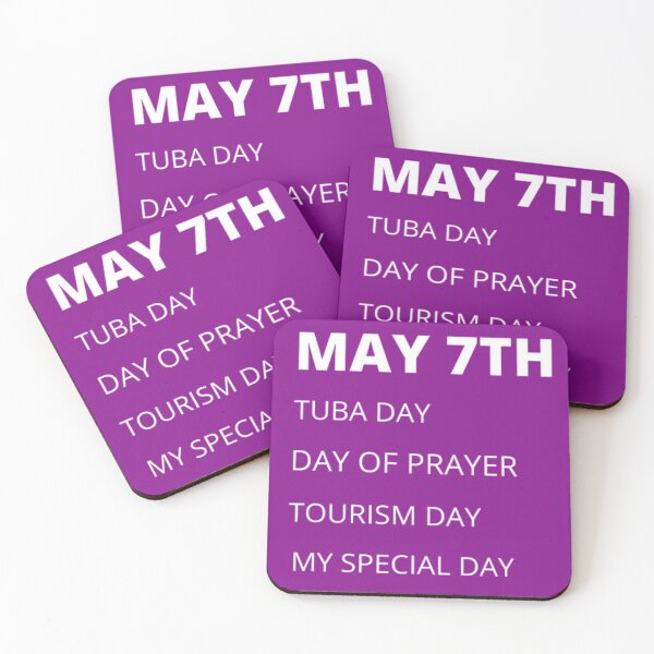 Item preview, Daily holidays - May 7th designed and sold by edwardtiptonart.
