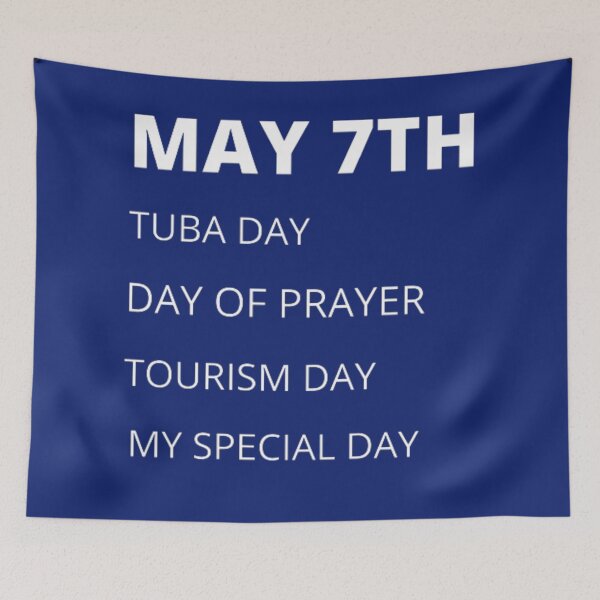 Item preview, Daily holidays - May 7th designed and sold by edwardtiptonart.