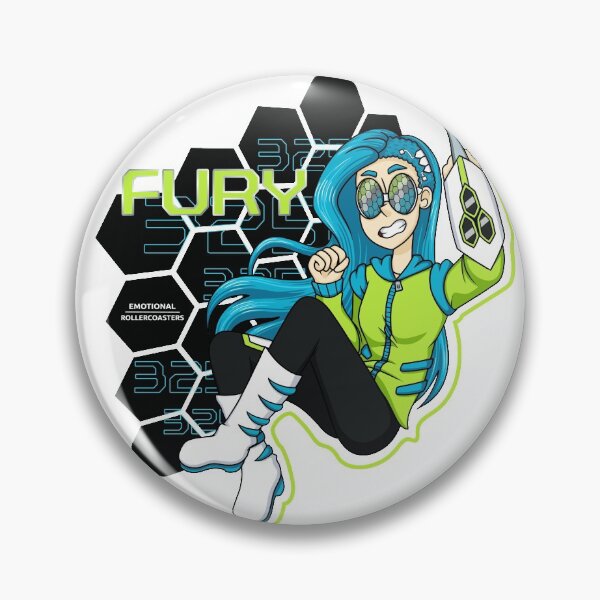 Item preview, Fury Emotional Rollercoasters designed and sold by Emotional Rollercoasters.