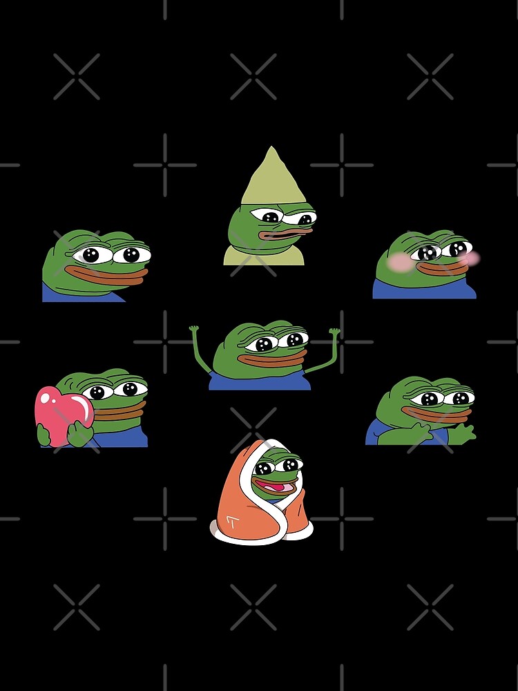 Peepo Twitch Emotes Pack Photographic Print For Sale By