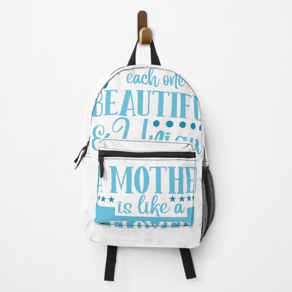 Item preview, A mother is like a flower each one beautiful and unique  - Blue designed and sold by Schuva.