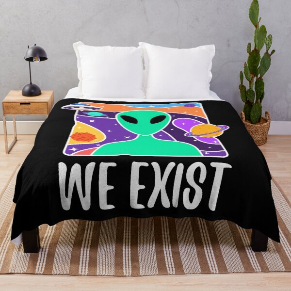 Item preview, Aliens Exist Science Fiction Design designed and sold by mrhighsky.