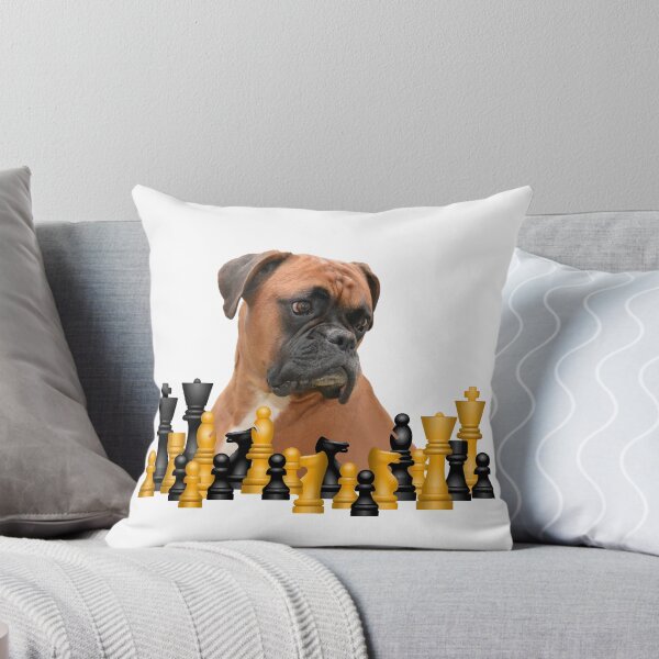 Item preview, Boxer Dog - Chess Game designed and sold by Move-Art.