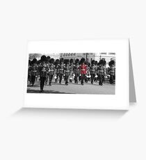 Trooping The Colour Greeting Card